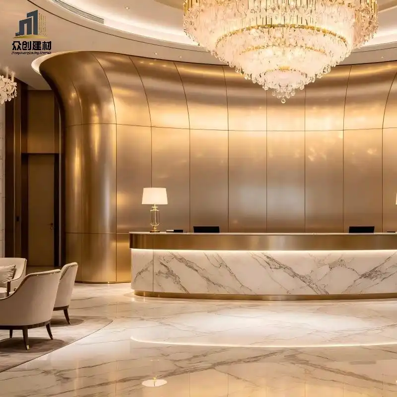 Curved honeycomb aluminum panel